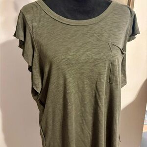 FP Movement by Free People Olive Short Sleeve Tee